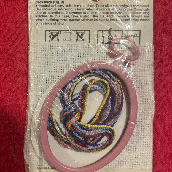 New Berlin cross stitch kit with frame. Directions and supplies included. - Picture 3 of 3